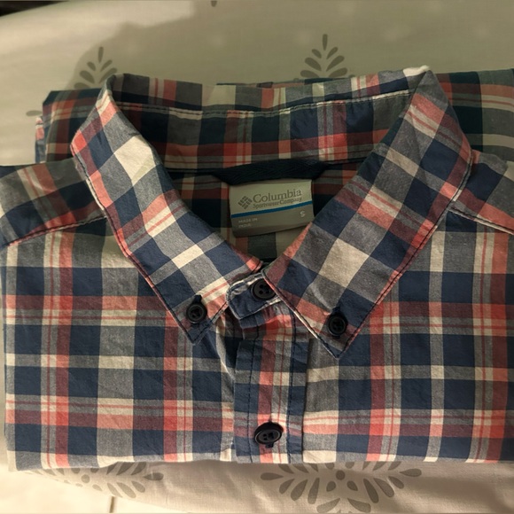 Columbia Men’s short button shirt Size S - Picture 5 of 5
